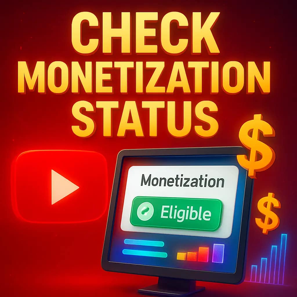 Check YouTube Monetization Status and Eligibility